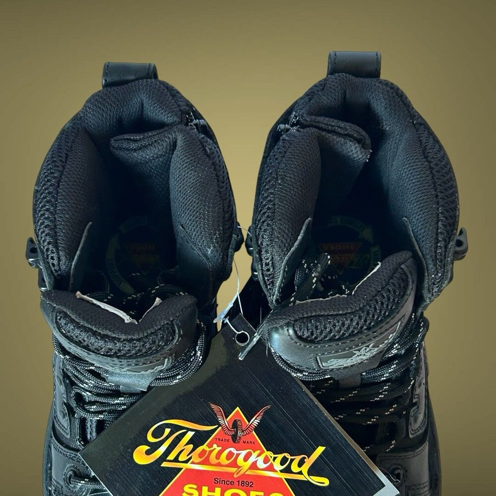 NWT Thorogood BBP Boots Size Men’s 4M Women’s 6M Black GEN-flex2 Ultralight - Picture 15 of 16